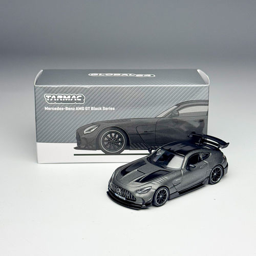 TW Tarmac Works 1:64 梅赛德斯 奔驰 AMG GT BS灰色合金车模