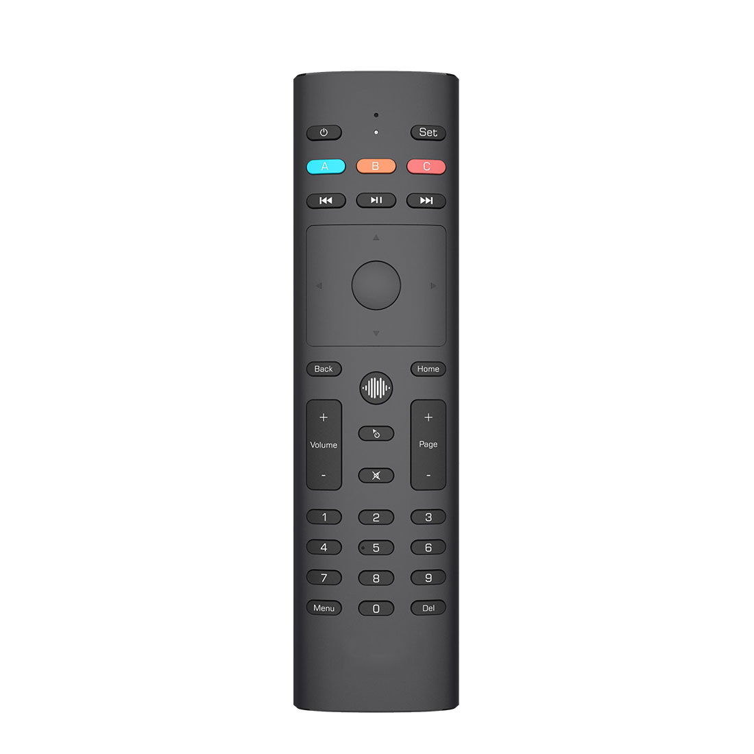 G40S无线电视遥控器2.4G无线红外模式适用于Apple  Vizio Roku TV