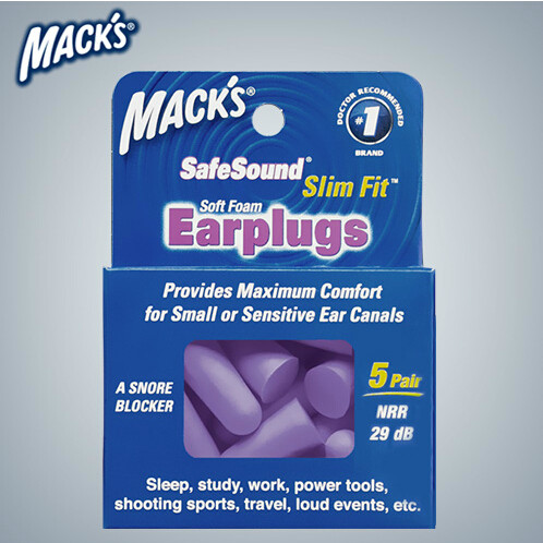 美国MACK防噪音女士睡眠隔音耳塞