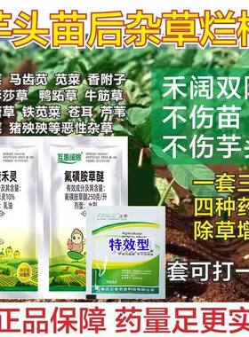 芋头苗后专用除草剂禾阔双除不伤苗香附子牛筋草尖叶圆叶阔叶正品