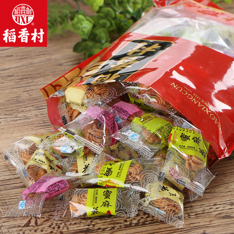 µ¾Ïã´åÃÛÂ黨ɢװ500g¿Ú´üÁãʳ°ì¹«ÊÒ¸âµãÐÄС³ÔÀϱ±¾©Ìزú´óÀñ°ü