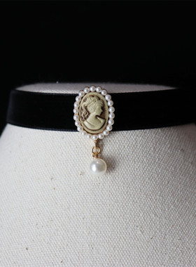 1.5CM宽项链秋冬宫廷复古choker