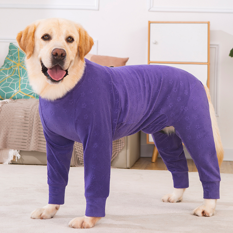 狗狗衣服四脚衣秋冬加绒全包护肚