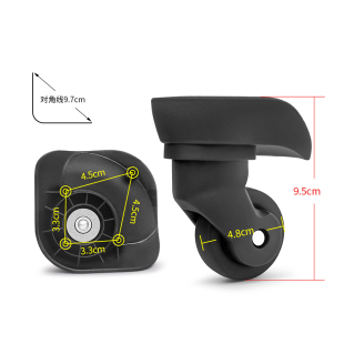 宏盛A-23万向轮美旅行李箱替换新秀丽 美旅 34A 行李箱轮子W031#