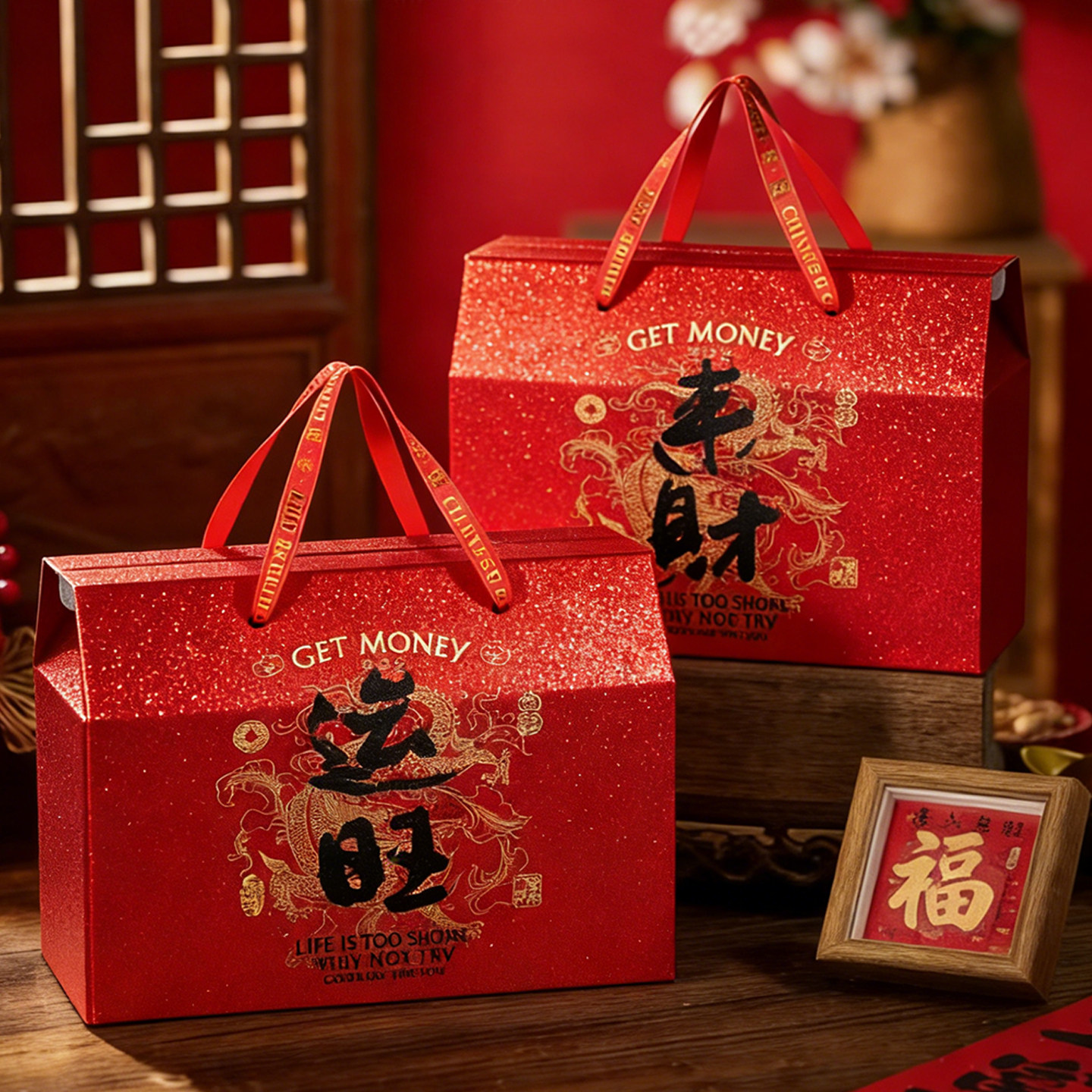 坚果礼盒空盒子包装盒送礼干果特产手工熟食腊味礼品盒定制logo,包装,礼品盒,淘宝优惠券,粉丝福利购,淘宝优惠卷