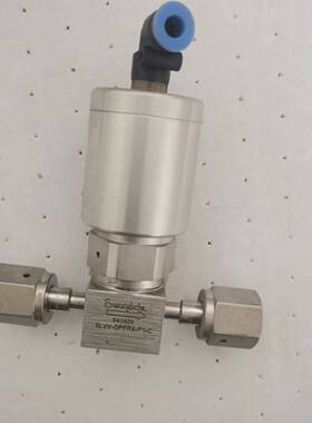 世伟洛克气动隔膜阀6LVV-DPFR4-P-C常开气阀6LVV-DPFR4-P1-C常闭