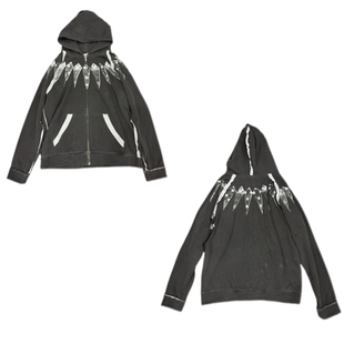 05AW初代小丑黑灰连帽衫 非UNDERCOVER 时间theend 「独家现货」