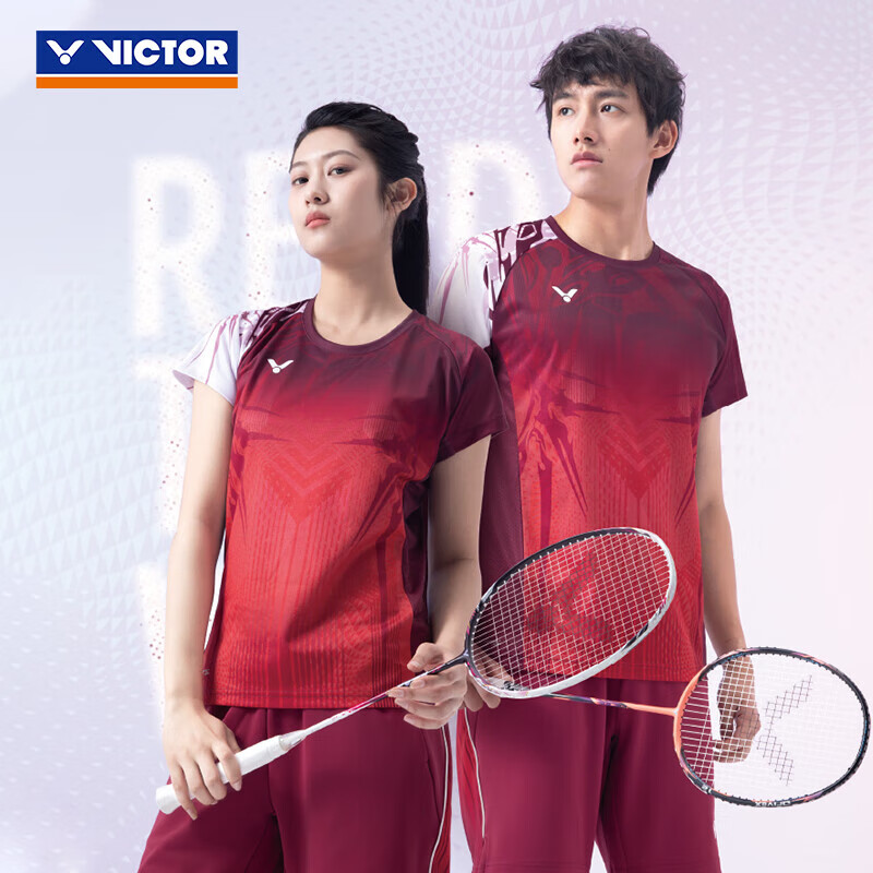 胜利羽毛球服法国/丹麦推广版