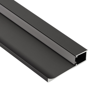 led灯带发光铝合金踢脚线嵌入式不锈钢地脚线墙角线贴脚线地角线