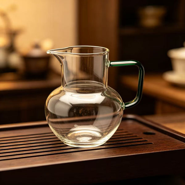 透明公道杯玻璃高档匀杯分茶器图片