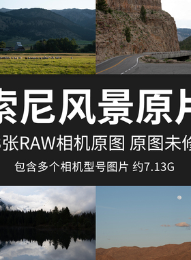索尼风景原片样片RAW+JPG相机直出未修原图高清摄影练习素材图片