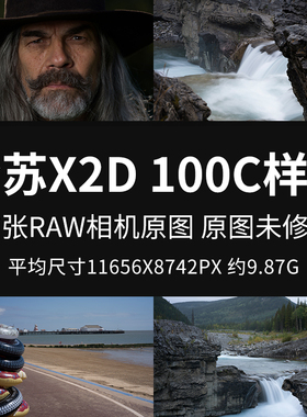 哈苏X2D100C样片原图RAW+JPG相机直出图未修图练习修图参考素材图