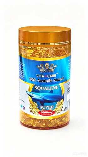 澳門代購VITACARE角鲨烯 軟膠囊 1000mg600粒 澳大利亚進口