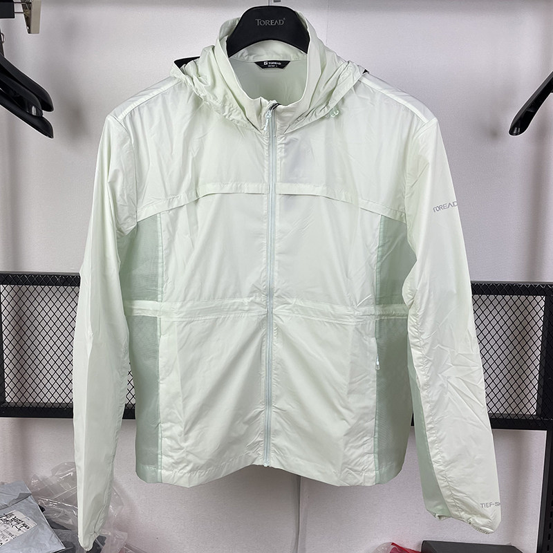 探路者皮肤衣女 25春夏户外防晒衣UPF50+轻薄透气外套