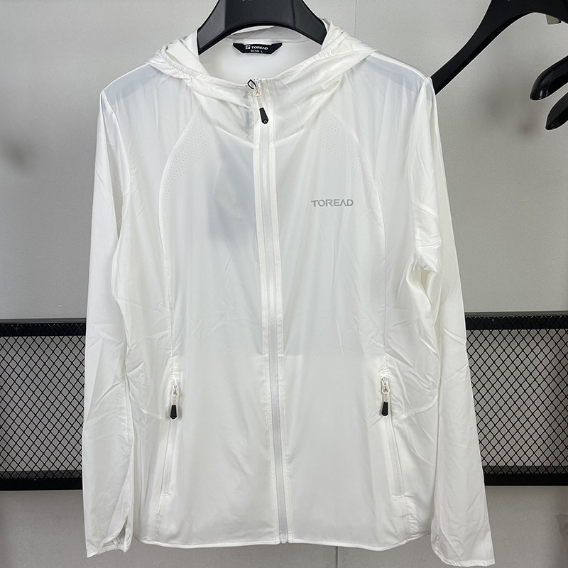 探路者皮肤衣女 25春夏新户外休闲轻质轻薄透气防晒衣