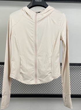 探路者防晒服24年春夏新款upf50女修身凉感运动皮肤衣TAZZBM82837