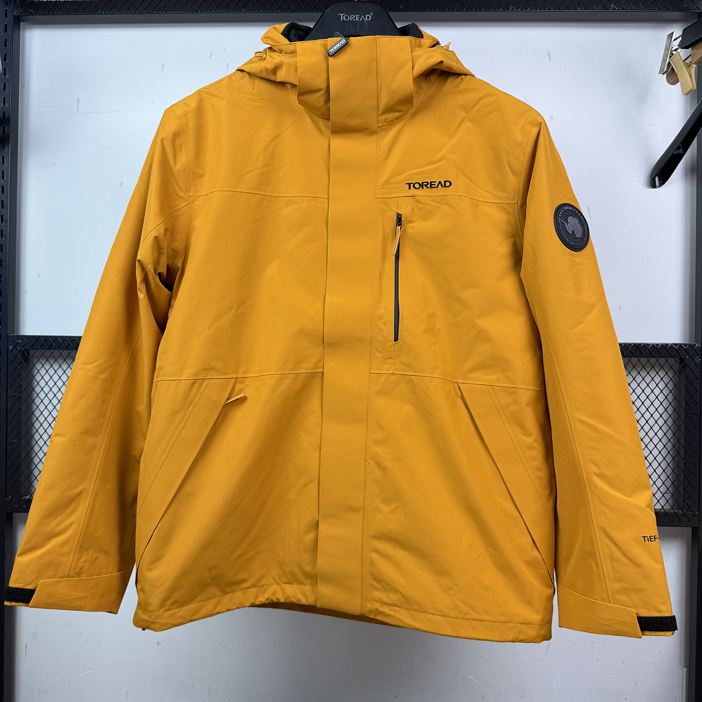 探路者防风保暖男秋冬