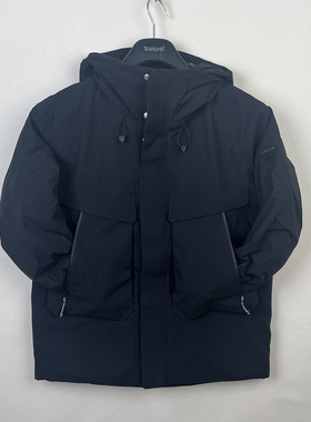 探路者夹羽绒冲锋衣男秋冬新款户外保暖防风加厚外套TABBAK91281