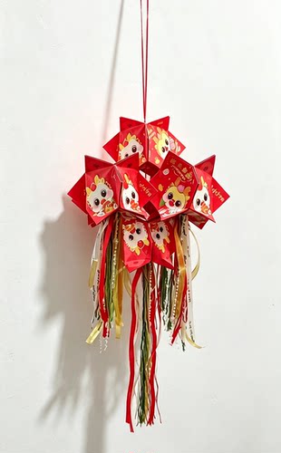 1国风红包灯笼儿童中秋国庆手提花灯作业装饰 ​