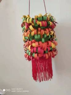 饮料瓶改造幼儿园环保创意手工灯笼废物利用废物改造创意手工灯笼