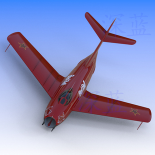 米格15高级仿真飞机数航模型三维立体设计文件多种格式可转换