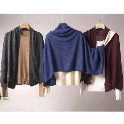 内蒙古纯羊毛生日礼物围巾披肩