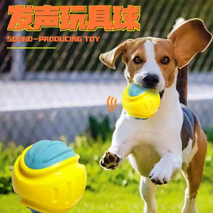 laroo莱诺狗狗玩具宠物泰迪比熊自嗨解闷神器小狗磨牙耐咬发声球