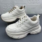 休闲鞋 厚底老爹鞋 垫真皮吸汗运动鞋 奥莱撤柜处理时尚 女鞋 新款 单鞋