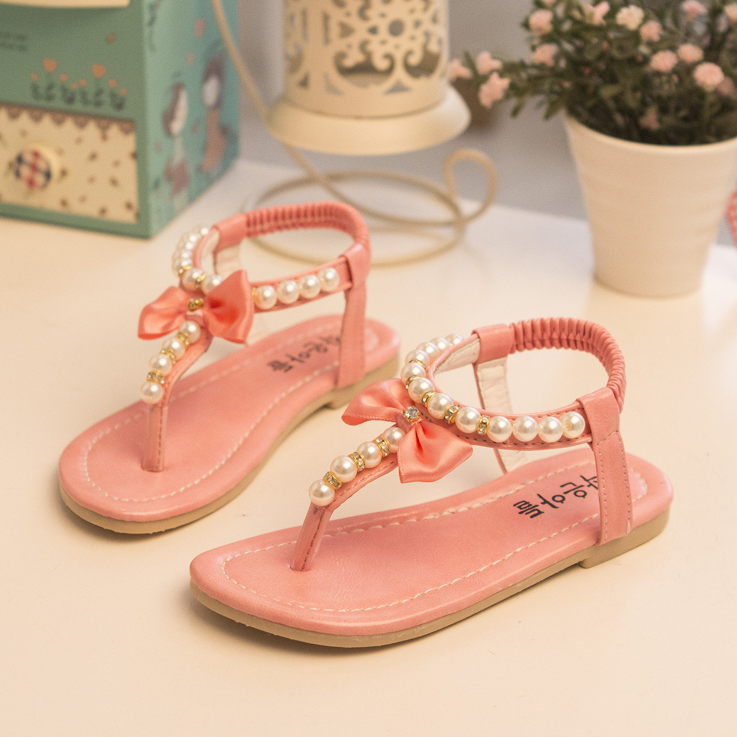 Chaussons enfants en autre pour été - semelle caoutchouc - Ref 1034201 Image 3