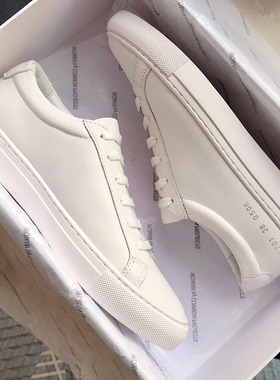 清仓88元2023新款单鞋Common小白鞋百搭真皮休闲白色运动板鞋女