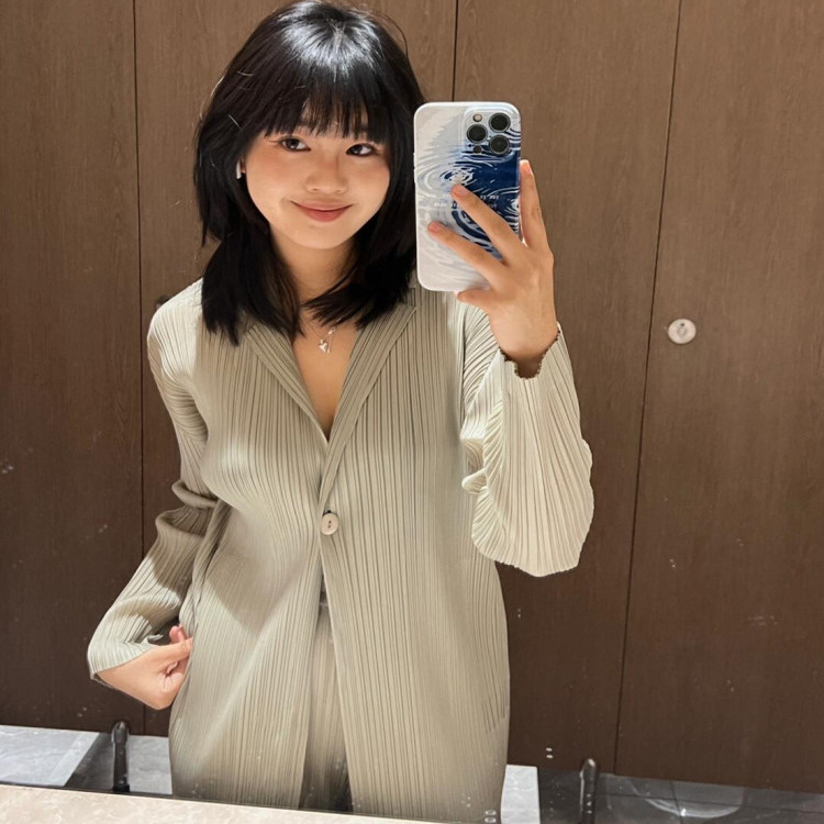 设计感西服外套女百搭宽松显瘦