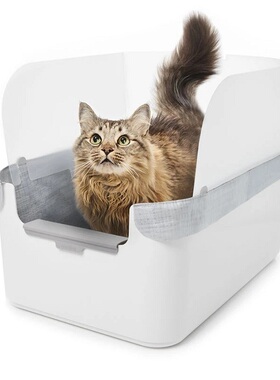 现货 美国MODKAT开放式猫砂盆 简约风格猫厕所 进口猫沙盆