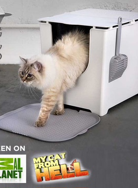 现货 美国modkat猫砂盆猫厕所　简约风格低调的时尚【喵呜岛】