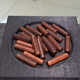 血檀木直管五条经 TY654 diy佛珠配件手工编绳项链手串文玩