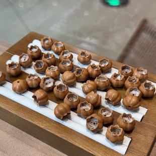 猴头雕刻桂花 DM982 diy配件手工编织手绳项链文玩佛珠配饰