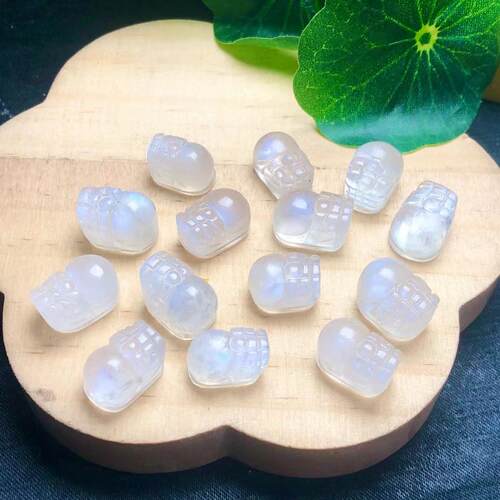 绿松石貔貅通孔DIY配件