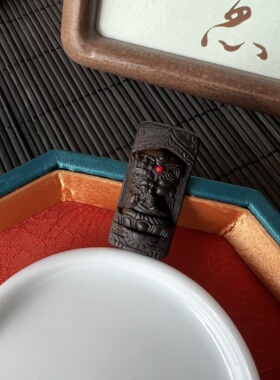 沉香前生今世扎基拉姆牌直孔 diy手绳项链手串文玩佛珠配饰 DM353