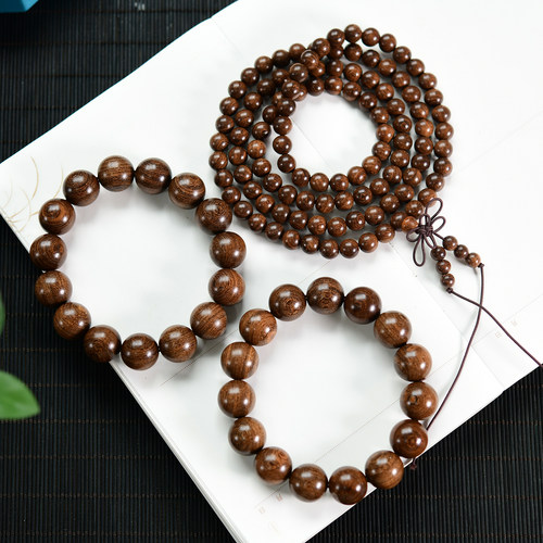 特价金丝檀单圈手串 多圈佛珠文玩手链饰品礼物 DS154