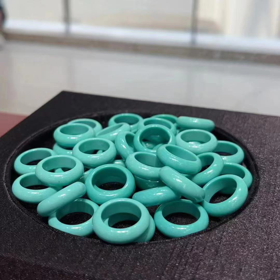 菱镁矿跑环圆环 DIY文玩佛珠项链手串 TY2006