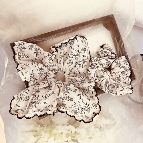 超大号！韩系超仙珍珠褶皱大肠发