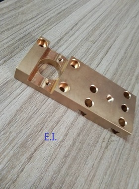 下机头底座 BA8机配件X262D527H01 慢走丝辅助铜板 固定座BA8