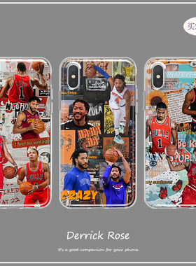 NBA篮球罗斯手机壳适用魅族15 16plus 16s 16xs 17 pro6 7 x8硅胶