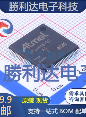 ATSAM4S16CA-AU封装LQFP-100_14x14x05PATMEL(爱特梅尔)/AVR