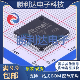 AT91SAM7X256C-AU封装TQFP-100_14x14x05P处理器 全新现货