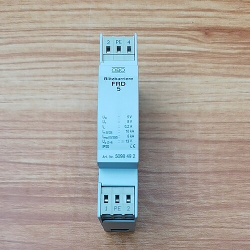 德国OBO FRD5信号浪涌保护器5098492防雷器现货