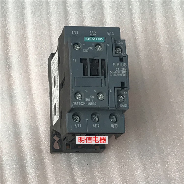 3RT2024-1NB30 21-28V50-60Hz/DC 接触器 拆机二手正品现货直拍