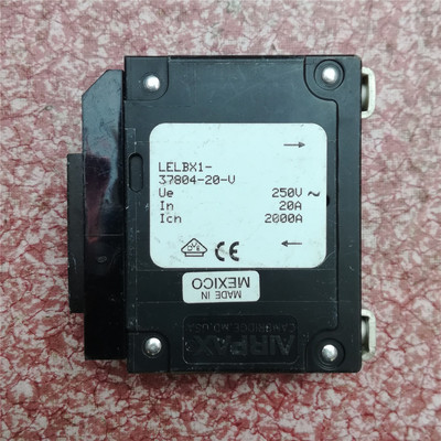 AIRPAX艾伯斯LELBX1-37804-20-V 250VAC20A油阻尼设备液磁断路器