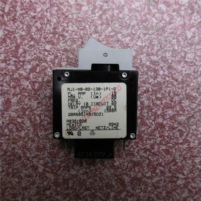 Carling AJ1-X0-02-130-1P1-D/装配槽 15A油阻尼设备用液磁断路器