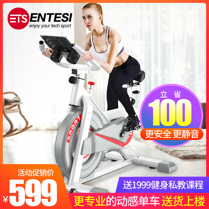 ENTESI动感单车家用室内锻炼健身车脚踏运动自行车减肥健身房器材