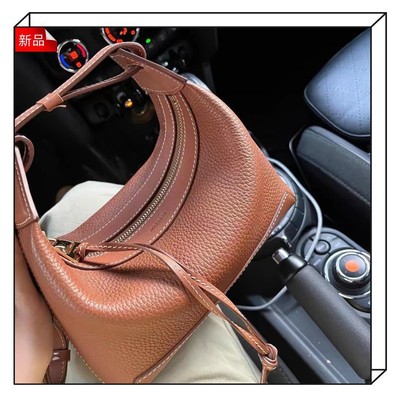 MYTASTE风筝系列饭盒包小号小众腋下法棍包时尚潮流真皮斜挎包女